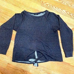 Terez, black glitter swesyer, worn once